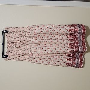 Gypsie Blu strapless dress, size L